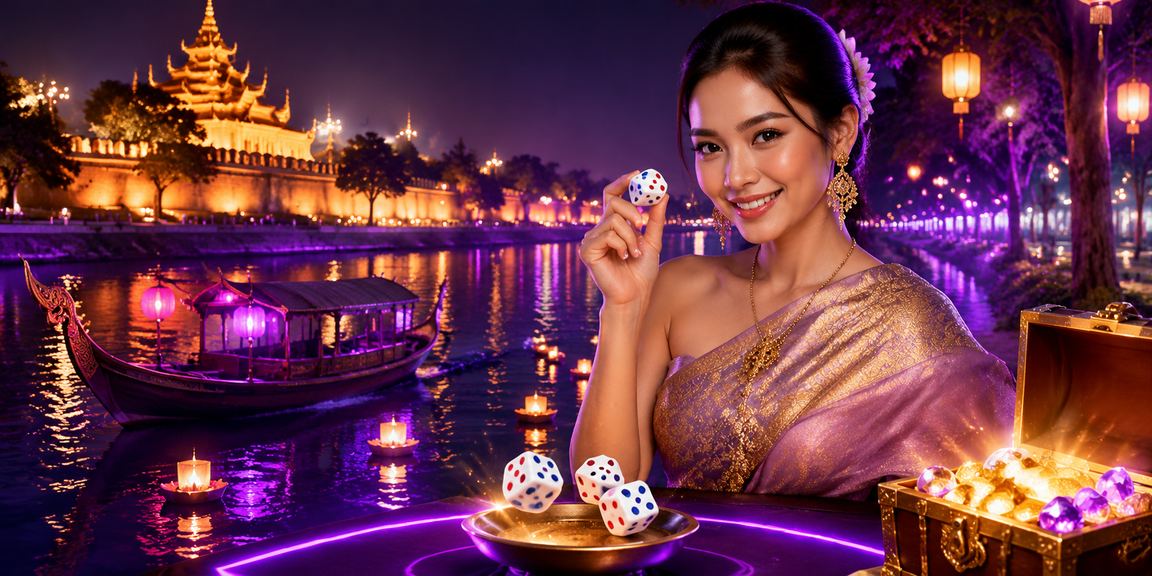 tj8989 မိုဘိုင်းဂိမ်း မန္တလေးနန်းတော် Neon Dice Game